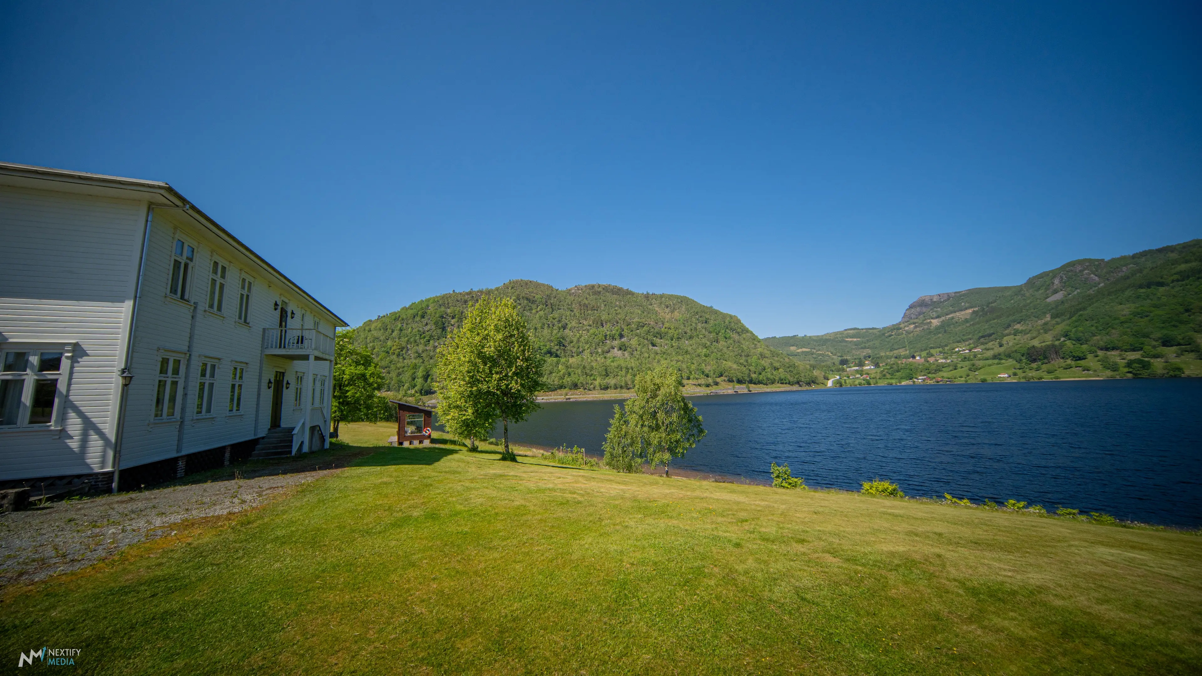 Skog og natur ved Høiland Gard